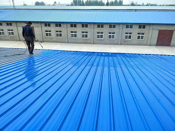 明山 彩钢瓦喷漆翻新工业厂房、仓库